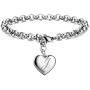 Initial Charm Bracelets Stainless Steel Heart 26 Letters Alphabet Bracelet for Women, Valentines Day Gifts