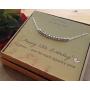 EFYTAL 13th Birthday Gifts for Girls, Sterling Silver Necklace, 13 Beads for 13 Year Old Girl, Bat Mitzvah Gift, New Teen