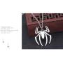 RTY Lightweight Stainless Steel Spider Pendant Necklace Charm Spider Man Clavicle Necklace Boy Cosplay Accessories