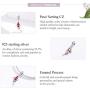 ToHa 925 Sterling Silver Carp Bead Charms,Good Luck Charms Cubic Zirconia Fish Animal Charm Koi Beaded Pendant for European Bracelet & Necklace,DIY Jewelry for Women