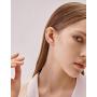 Besteel 12 Pairs Wave Cuff Chain Earrings Helix Cartilage Clip On Wrap Earrings Stainless Steel Non Piercing Earrings Set