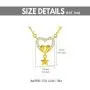 18k Gold Double Heart Necklace, Cubic Ziconia Heart and Star Pendant, Fine Gold Jewelry for Women, 17'' 18k Gold Double Heart Necklace, Cubic Ziconia Heart and Star Pendant, Fine Gold Jewelry for Women, 17''