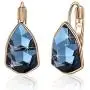 Swarovski Crystal Triangle Leverback Drop Earrings for Women 14K Rose Gold Plated Hypoallergenic Jewelry Swarovski Crystal Triangle Leverback Drop Earrings for Women 14K Rose Gold Plated Hypoallergenic Jewelry