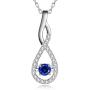 Caperci Sterling Silver Infinity Pendant Necklace - Valentines Day Jewelry Gifts for Women