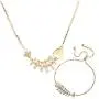 Fruitful Jewelry Fish Bones Necklace and Bracelet Set- Fish Bones Necklace&Bracelet Set Symbolizing Human and Nature Should Live in Harmony.