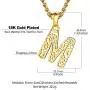 Bandmax A-Z Alphabet Pendant Necklace for Men Boys Women Stainless Steel/18K Gold/Black Plated Waterproof Metal Mechanical Gear 26 Initial Letter Pendant Jewelry Gift with Spiga Chain(Gift Box) Bandmax A-Z Alphabet Pendant Necklace for Men Boys Women Stainless Steel/18K Gold/Black Plated Waterproof Metal Mechanical Gear 26 Initial Letter Pendant Jewelry Gift with Spiga Chain(Gift Box)