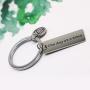 Meiligo Sobriety Keychain One Day at a Time Keychain Addiction Recovery Inspirational Jewelry Motivational Gifts