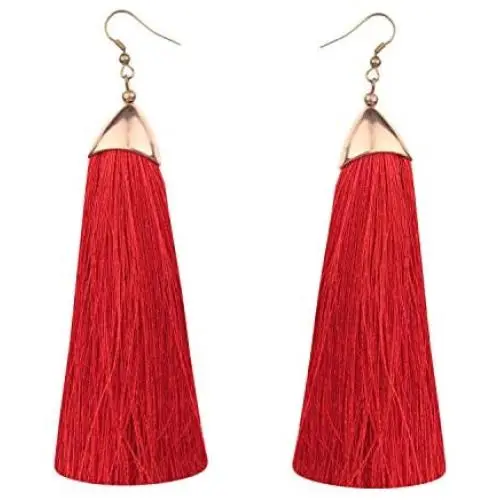 RF Rizir Fashion Colorful Long Thread Fashion Big Dangle Drop Earrings Statement Tassel Earrings for Women Girls Teen Vacation Birthday Valentine Marriage Anniversary Everyday Jewelry Gift Druzy Stud Post RF Rizir Fashion Colorful Long Thread Fashion Big Dangle Drop Earrings Statement Tassel Earrings for Women Girls Teen Vacation Birthday Valentine Marriage Anniversary Everyday Jewelry Gift Druzy Stud Post