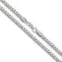 Orostar Sterling Silver 3.5MM Franco Square Box Link Chain Necklace, 16-30 Inches