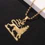 African Ethiopian Lion Pendant Necklace Lion of Judah Jewelry Charms Ethnic Gifts