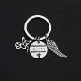 Gzrlyf Hummingbird Keychain Hummingbirds Appear When Angels are Near Hummingbird Memorial Gifts for Loss of Loved One