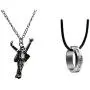 missuso Michael Jackson Pendant Pop Star Singer Chain Fashion Stainless Metal Necklace