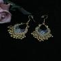 Vintage Boho Statement Drop Dangle Earrings Bohemian Ethnic Handmade Beaded Charms Earring for Women Girls Jewelry Gift