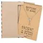 Quan Jewelry Hope Lariat Heart Anchor Necklace, Sailor Seaman Mini Charm Sea Anchor Fashion Jewelry with Inspirational Quote on Greeting Card, Adjustable Chain 16'' to 18''