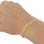 Nuragold 14k Yellow Gold 5.5mm Figaro Chain Link Bracelet, Mens Womens Jewelry Lobster Lock 7'' 7.5'' 8'' 8.5'' 9'' Nuragold 14k Yellow Gold 5.5mm Figaro Chain Link Bracelet, Mens Womens Jewelry Lobster Lock 7'' 7.5'' 8'' 8.5'' 9''