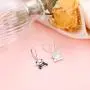 925 Sterling Silver Cute Animal Panda Cat Dangle Earrings Charm Jewelry Birthday Gift for Women Girls Teens 925 Sterling Silver Cute Animal Panda Cat Dangle Earrings Charm Jewelry Birthday Gift for Women Girls Teens