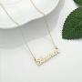 Ursteel Custom Name Necklace Personalized, 14K Gold Plated Personalized Name Necklace Dainty Name Plate Necklace Jewelry Personalized Gifts for Women Teen Girls
