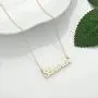 Ursteel Custom Name Necklace Personalized, 14K Gold Plated Personalized Name Necklace Dainty Name Plate Necklace Jewelry Personalized Gifts for Women Teen Girls
