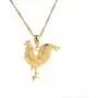 Women Jewelry 24k Gold Plated Animal Rooster Chicken Pendant Necklace Jewelry Women Jewelry 24k Gold Plated Animal Rooster Chicken Pendant Necklace Jewelry