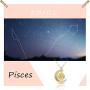 G-Ahora Gold Zodiac Signs Necklace 12 Constellation Jewelry Birthday Gift for Her
