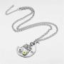 AILUOR Steampunk Gear Pendant Necklace, Punk Vintage Gothic Love Heart Owl Butterfly Bee Insect Chain Sweater Pendant Necklace Jewelry for Women Girl