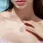 YFN Sterling Silver 12 Zodiac Constellation Necklace Heart Pendant for Women Jewelry Gifts