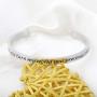 SEIRAA Labyrinth Movie Quote Bracelet How You Turn My World You Precious Thing Cuff Bangle Labyrinth Jewelry