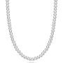 Miabella 925 Sterling Silver Italian Handmade 6mm Bead Ball Strand Chain Necklace for Women 16, 18, 20 Inch Made in Italy