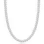 Miabella 925 Sterling Silver Italian Handmade 6mm Bead Ball Strand Chain Necklace for Women 16, 18, 20 Inch Made in Italy