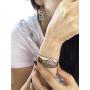 Colorful Geometric Bracelets Motif of Criss-Cross Zig-Zag Lines in Colors of Red, Silver, Sapphire. Adjustable Handmade Copper Cuff Bracelet, for Unisex, Geometric Jewelry