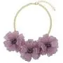 Bocar Statement Flower Necklace Handmade Bib Collar Jewelry Set for Women Bocar Statement Flower Necklace Handmade Bib Collar Jewelry Set for Women