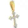 Moissanite Gold Necklace Pendant Cross Necklace for Women Simple Dainty Pendant Necklace Solid Gold 10k 14k 18k Moissanite Gold Necklace Pendant Cross Necklace for Women Simple Dainty Pendant Necklace Solid Gold 10k 14k 18k
