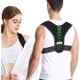 Posture Corrector for Men and Women, Back Brace, Adjustable Back Straightener for Mid, Upper Spine Back Support and Providing Pain Relief from Neck, Shoulder, Clavicle(Universal Fit)