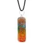 Art of Creation 7 Chakra Orgone Necklace Pendant | EMF Protection | Energy Generator Spiritual Yoga Jewelry (Multi 7 Chakra) Art of Creation 7 Chakra Orgone Necklace Pendant | EMF Protection | Energy Generator Spiritual Yoga Jewelry (Multi 7 Chakra)
