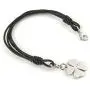 HZMAN Unisex Leather Stainless Steel Lucky Charm 4-Leaf Clover Irish Good Luck Bracelet, Braided Cuff Bangle HZMAN Unisex Leather Stainless Steel Lucky Charm 4-Leaf Clover Irish Good Luck Bracelet, Braided Cuff Bangle