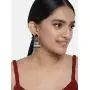 Aheli Antique Indian Oxidized Enamel Drop Dangle Jhumki Earrings Ethnic Traditional Wedding Party Wear Fashion Jewelry for Women Girls Aheli Antique Indian Oxidized Enamel Drop Dangle Jhumki Earrings Ethnic Traditional Wedding Party Wear Fashion Jewelry for Women Girls