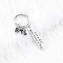 AKTAP K-Pop Bangtan Boys Gift Keychain Just A Girl Who Loves K-Pop Jewelry Army Gift for Bangtan Boys Fans