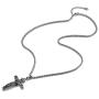 Richsteel Moon Cat/Cross/Angel Wing/Forever in My Heart/Bar/Hourglass Urn Necklace for Women Men Stainless Steel/18K Gold Plated Cremation Jewelry for Human Ashes Waterproof (with Gift Box)