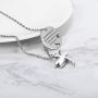 Dragonfly Urn Necklace for Ashes My Soul Knows You are at Peace Memory Tag Cremation Jewelry