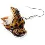 WEVENI Acrylic Green Brown Frog Earrings Dangle Drop Cute Jewelry For Women Girls Novelty Gift WEVENI Acrylic Green Brown Frog Earrings Dangle Drop Cute Jewelry For Women Girls Novelty Gift