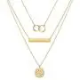 choice of all 3 Layered Necklaces for Women, Dainty 14K Gold Plated Layering Choker Necklace Handmade Layered Moon Coin Disc Necklace Jewelry for Women Girls choice of all 3 Layered Necklaces for Women, Dainty 14K Gold Plated Layering Choker Necklace Handmade Layered Moon Coin Disc Necklace Jewelry for Women Girls