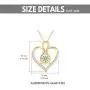 SISGEM 14k Solid Gold Heart Necklace,Infinity Necklace for Women,0.55 Carat(CTTW ) Moissanite Heart Pendant Necklace Women Birthday Jewelry Necklaces for Girls 18(Yellow, 14K-gold) SISGEM 14k Solid Gold Heart Necklace,Infinity Necklace for Women,0.55 Carat(CTTW ) Moissanite Heart Pendant Necklace Women Birthday Jewelry Necklaces for Girls 18(Yellow, 14K-gold)