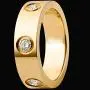 Gold Ring Women Teen Girls Rings 18K Gold Plated Titanium Steel with Cubic Zirconia Stones Ring Gift for Valentines Day Birthday