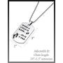 Tstars Dog Tag Gift for New Dads - Stainless Steel Pendant Necklace for New Father Fathers Day Daddy Jewelry with Gift Box