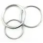 DevDeep (Family Pack Set of 3) Punjabi/Sikh Steel Kada/Kara Men/Women/Kid Internal Dia 6.7CM,6CM & 3.5