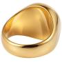 HZMAN Talisman Seal Solomon Six-Pointed Star 12 Constellation Rings Stainless Steel Bnad for Men Women