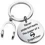 FUSTMW Dispatcher Gift Keychain 911 Operator Gifts 911 EMT Police Sheriff Dispatcher Gifts Jewelry Never Underestimate The Power of a Dispatcher FUSTMW Dispatcher Gift Keychain 911 Operator Gifts 911 EMT Police Sheriff Dispatcher Gifts Jewelry Never Underestimate The Power of a Dispatcher