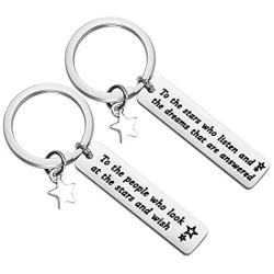 MAOFAED Couple Gift Best Friend Gift to The Stars Who Listen and The Dreams That are Answer Fans Gift Books Lover Gift