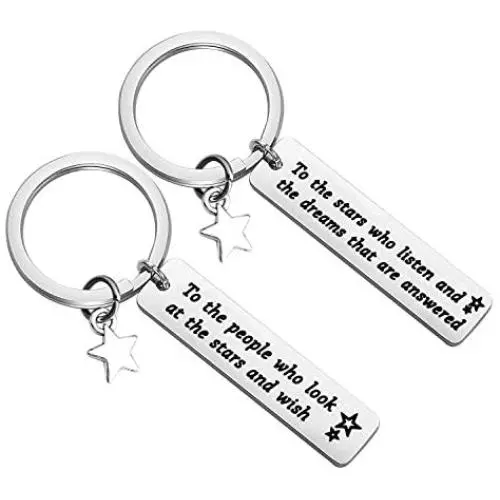 MAOFAED Couple Gift Best Friend Gift to The Stars Who Listen and The Dreams That are Answer Fans Gift Books Lover Gift