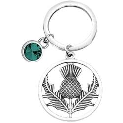 SEIRAA Outlander Gift for Outlander Fans Outlander Movie Lover Gifts Outlander Theme Jewelry Scottish Thistle Gifts